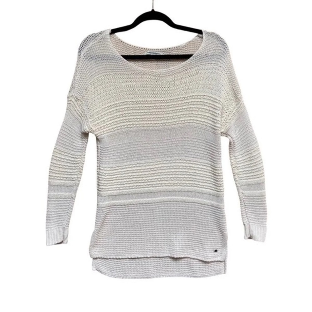 *SALE**** American Eagle cream open knit sweater size small